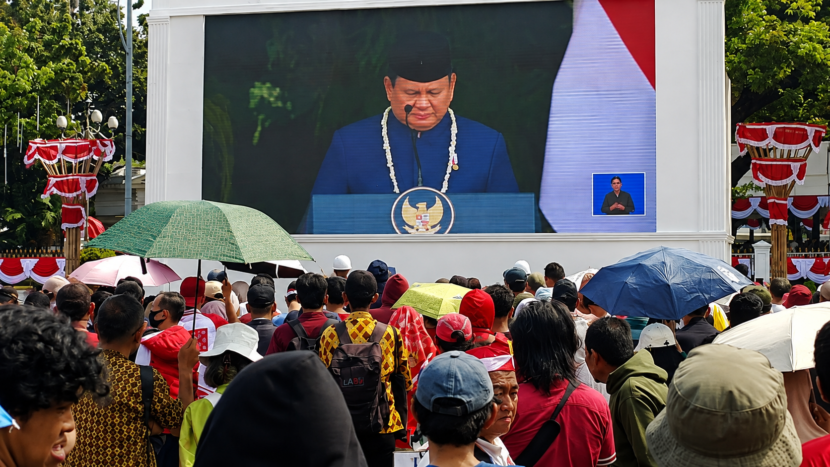 HUT ke-81 RI: Jalan Merdeka Utara Dipenuhi Ribuan Warga, Suasana Makin Meriah