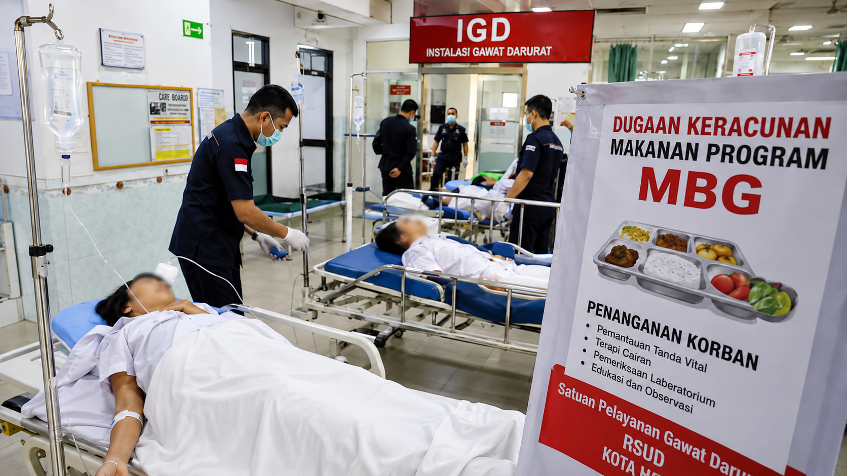 Keracunan MBG Tembus 43.838 Korban, JPPI Soroti SPPG yang Tak Diproses Hukum