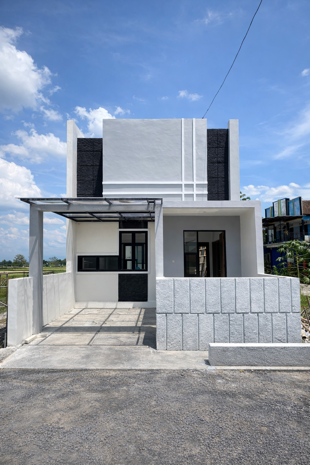 Rumah Modern di Berbah dekat Bandara Adi Sucipto Blok O JEC Janti