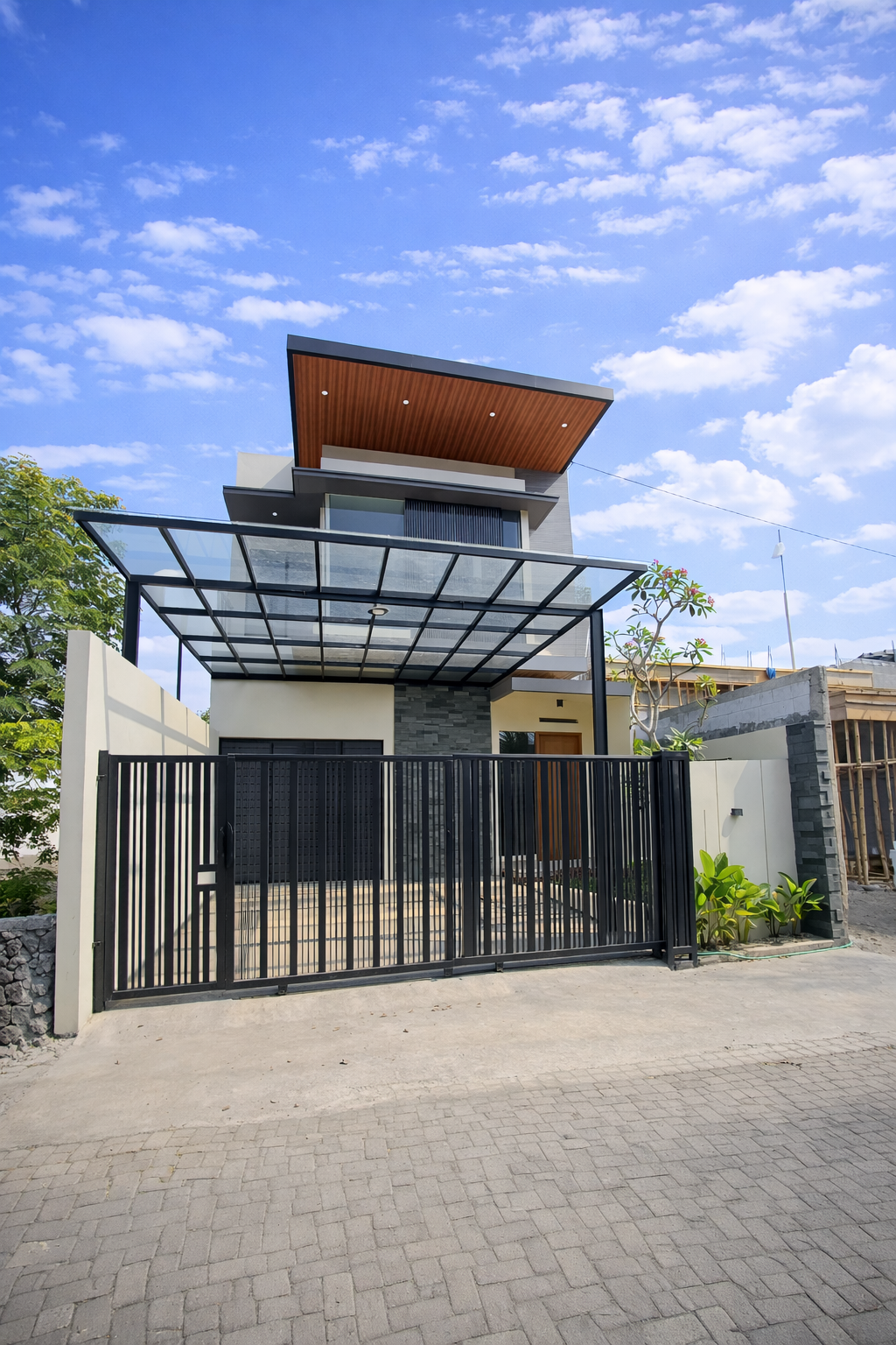 Rumah Modern Kontemporer di Jalan Kaliurang Km 12 dekat UII Jogja