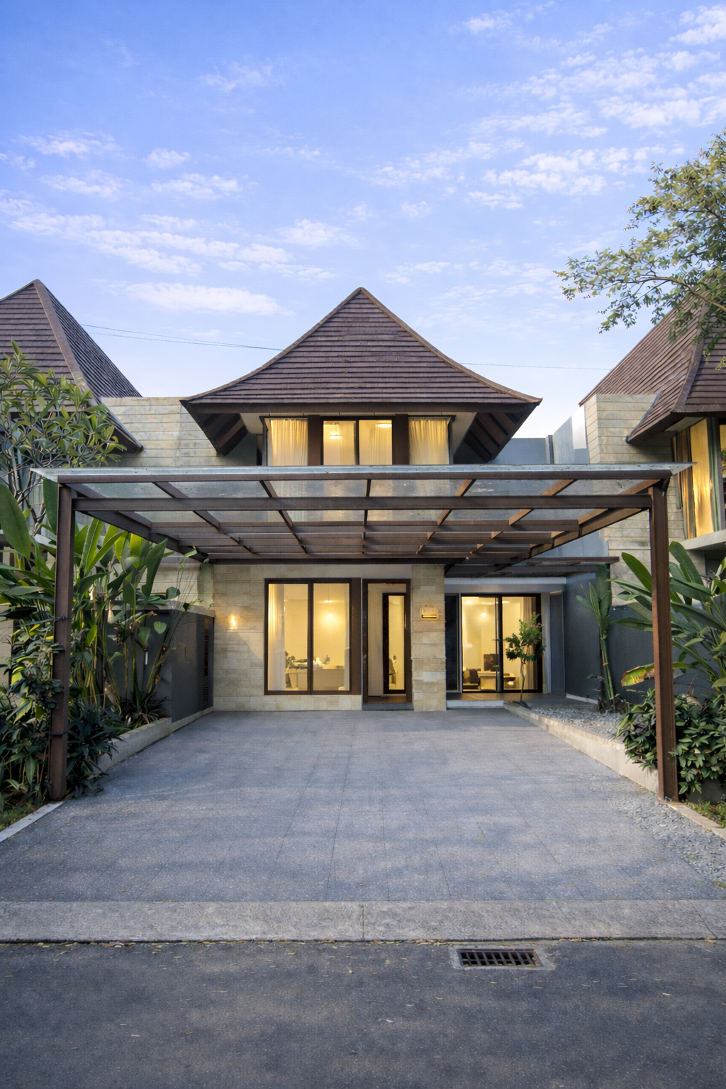 Rumah Mewah Hyarta Palagan Sleman, Full Fasilitas Ada Kolam Renang & Gym!