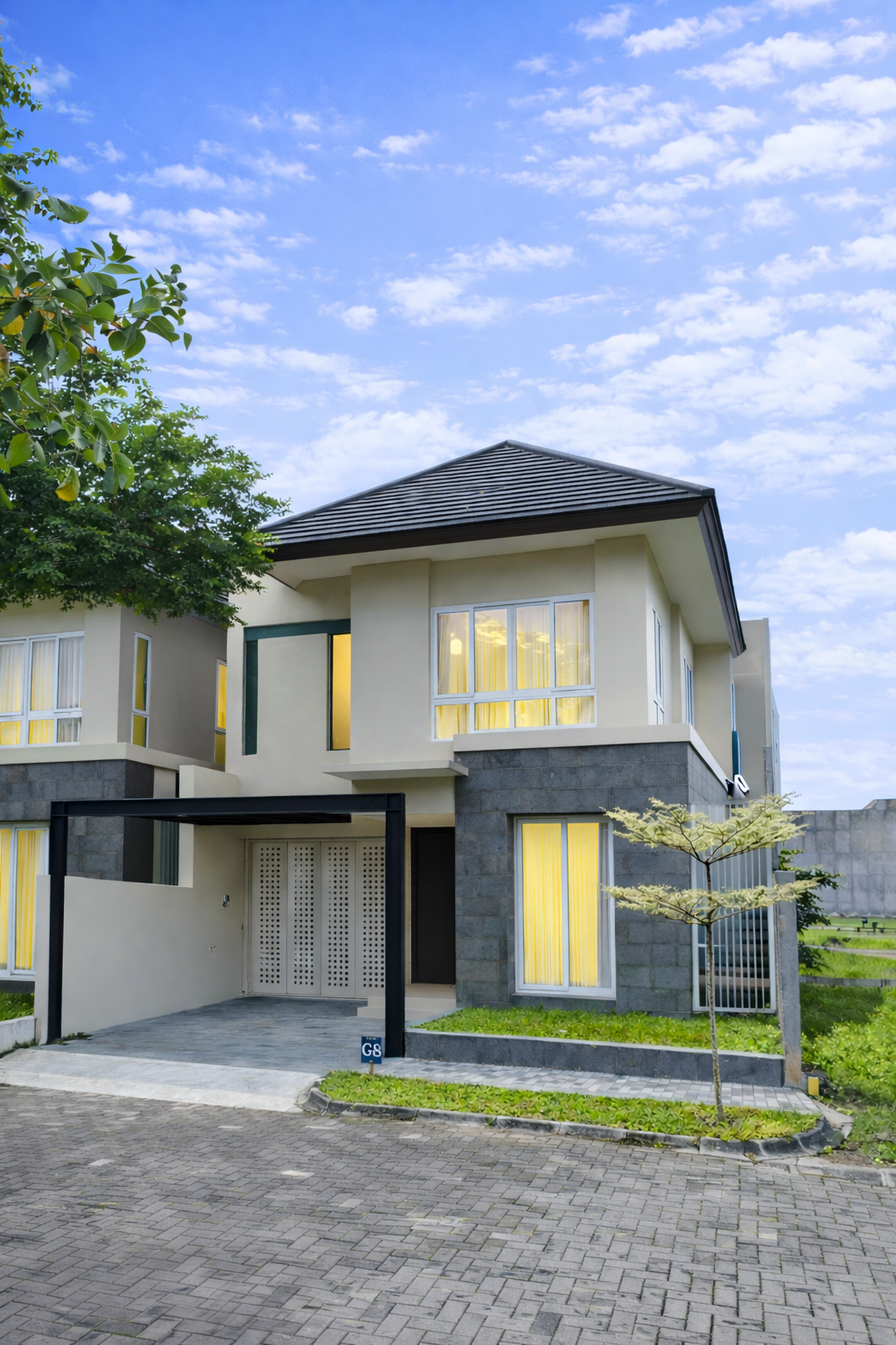 Rumah Modern di Jambon Jalan Magelang Tegalrejo dekat Jogja City Mall