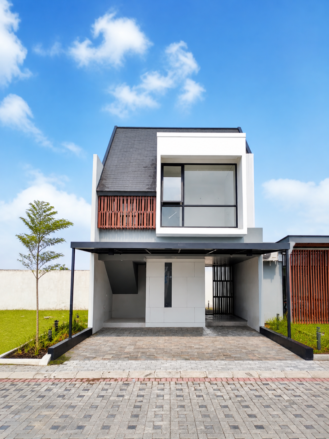Rumah Cluster Modern Mewah di Godean dekat Al Azhar Gamping Sleman