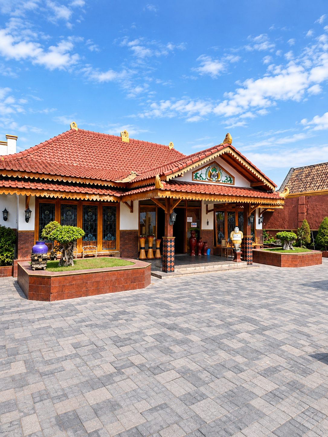 Rumah Heritage Luas 851 m² Dijual di Kraton Jogja, 8 Kamar + 4 Ruko Dekat Alun-Alun Selatan